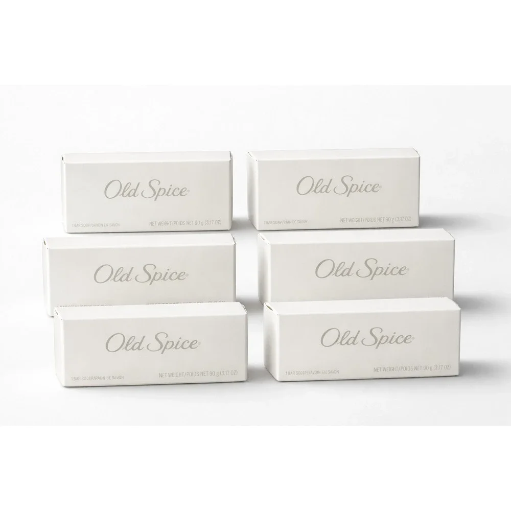 6 Pack Old‎ Spice Swagger Deodorizing Soap Bars 3.17 oz Each New